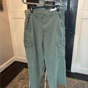 American Eagle Outfitters Men's Olive Cargo Pants